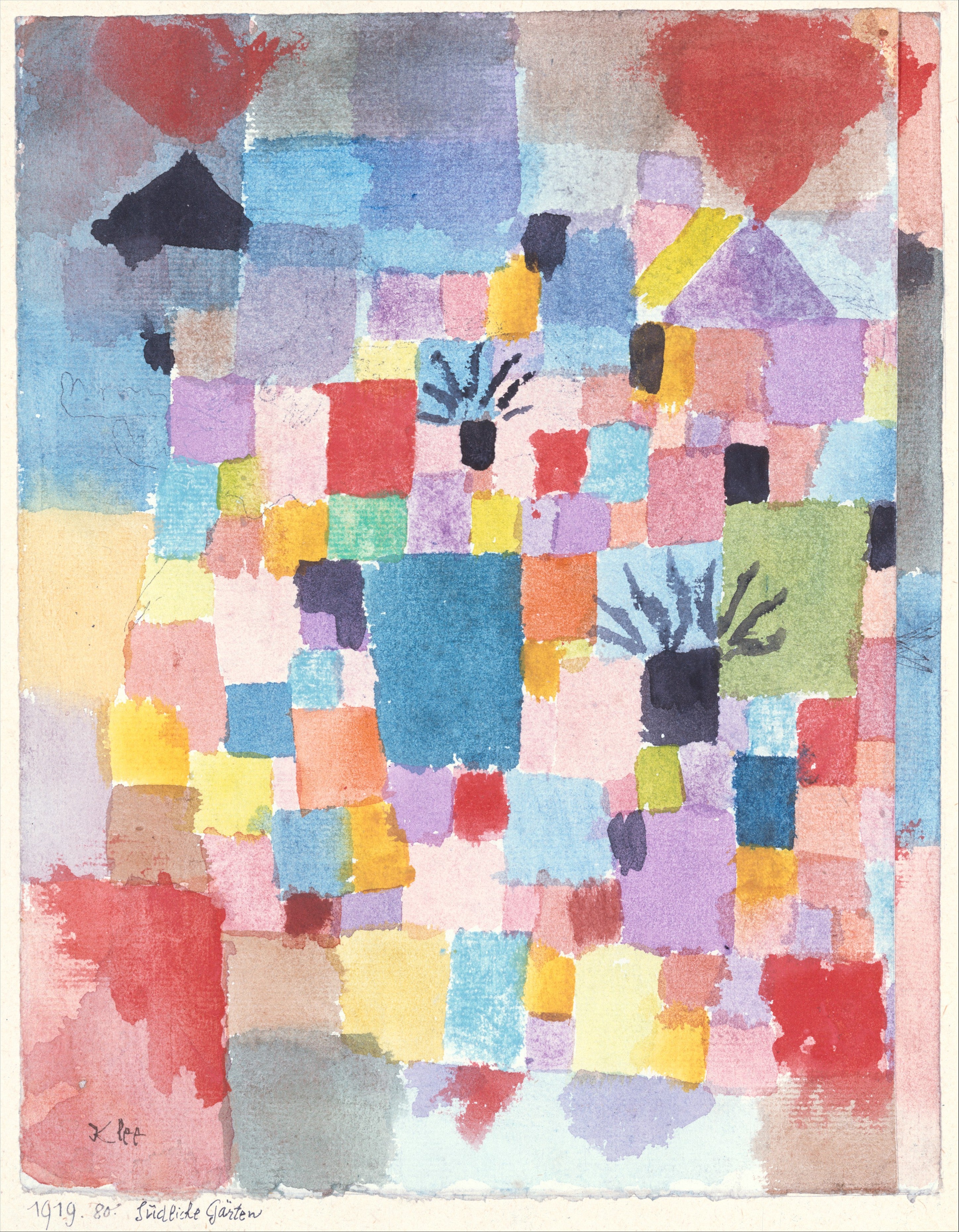 Gärten des Südens - Paul Klee