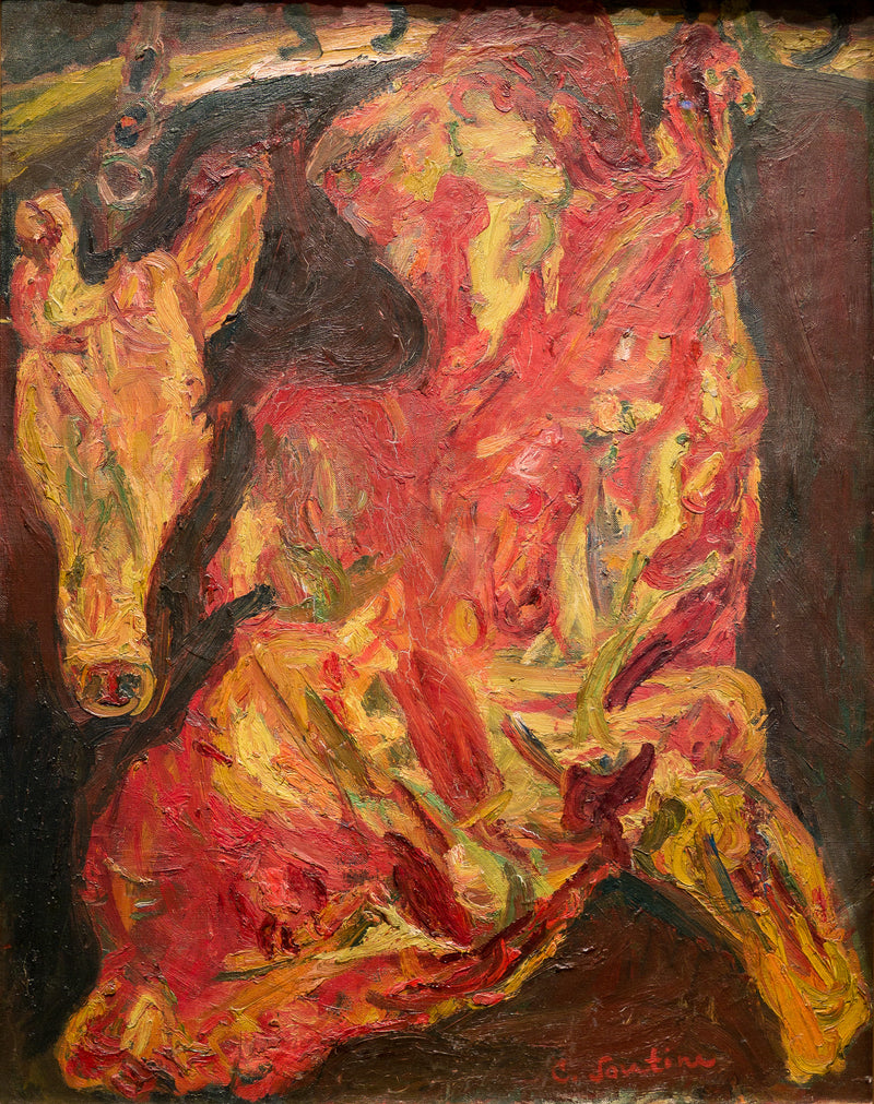 Rindfleisch und Kalbskopf - Chaim Soutine