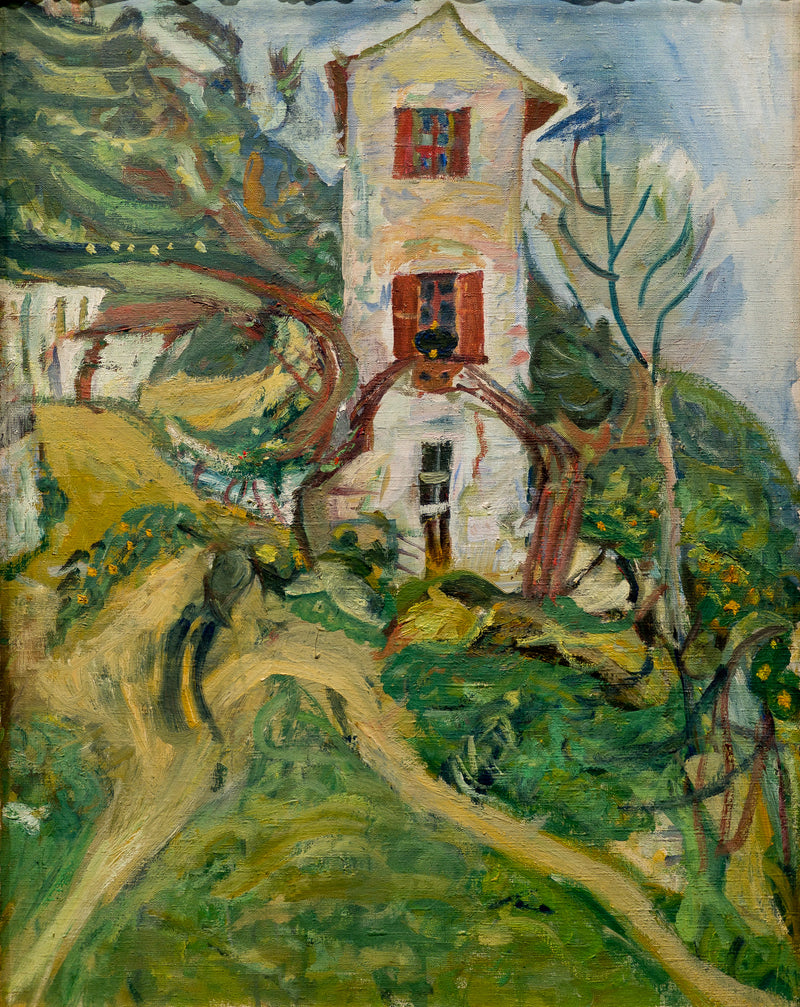 Das weiße Haus - Chaim Soutine