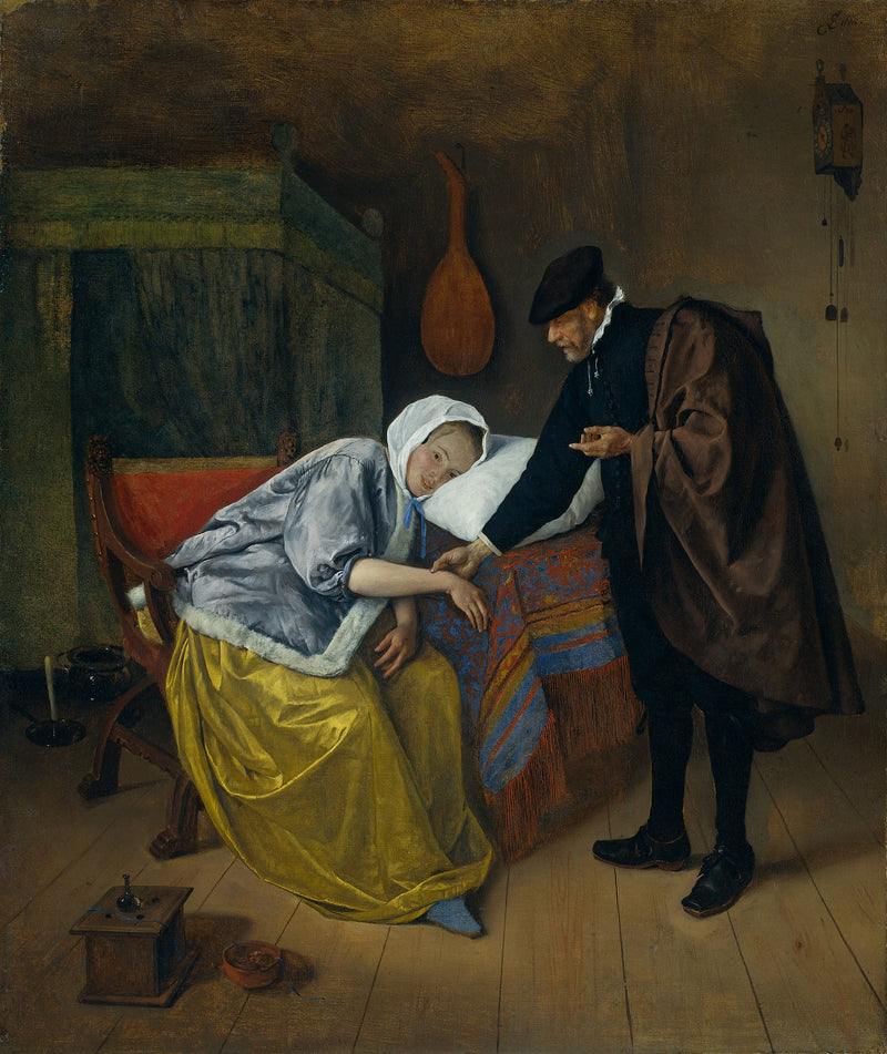 La Malade - Jan Steen
