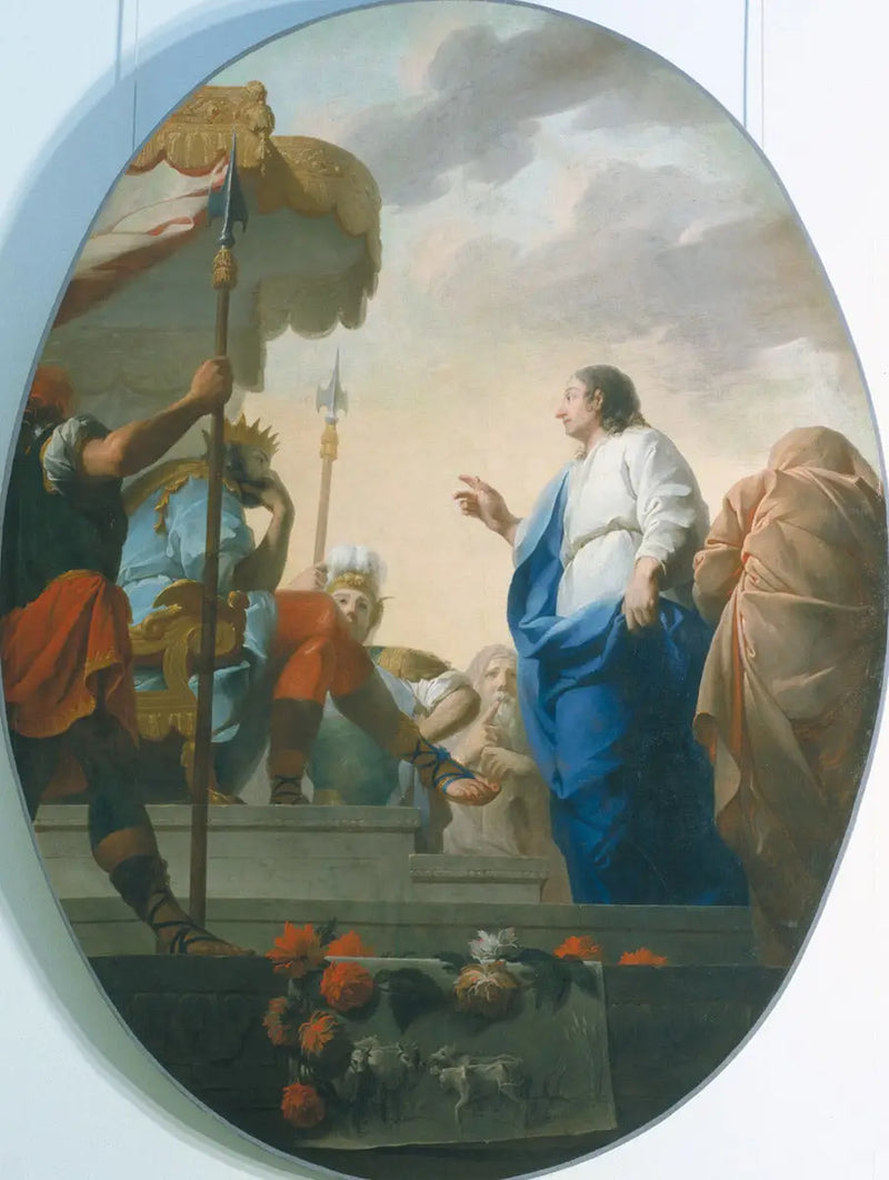 Joseph erklärt die Träume des Pharao - Pierre Subleyras