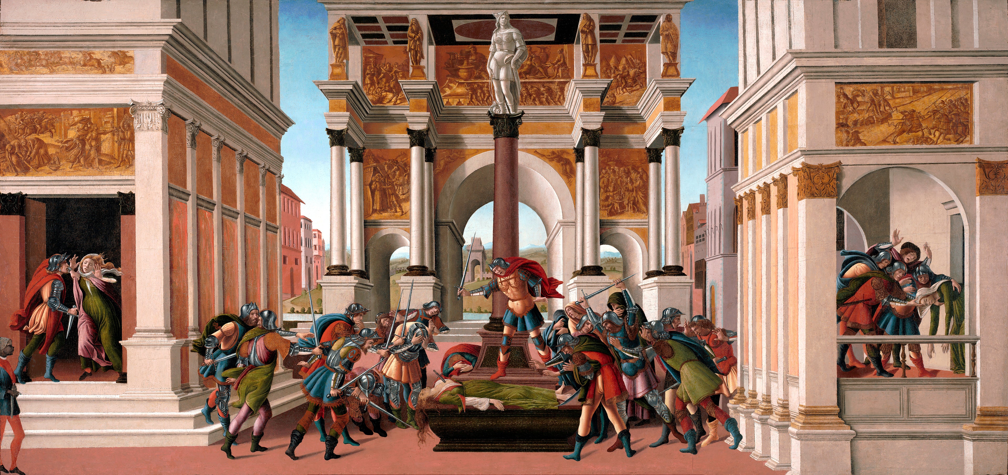 La Tragédie de Lucrèce - Sandro Botticelli - Alpha Reproduction