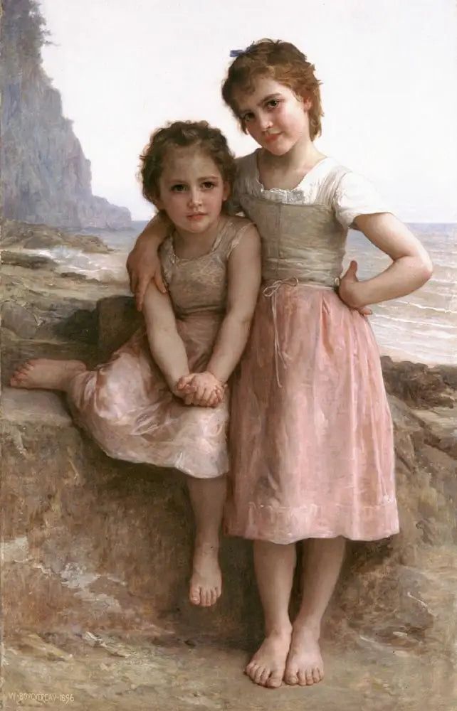 Schwestern am Ufer - Bouguereau