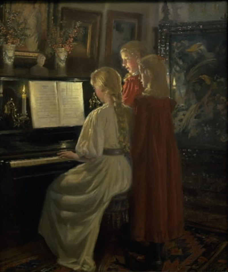Kinder, die singen – Michael Peter Ancher