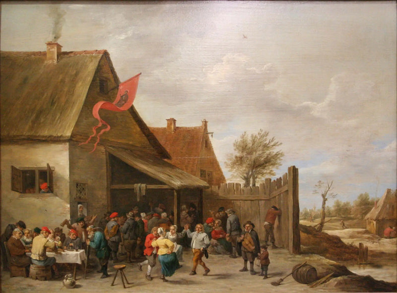 Die Kirmes des Heiligen Georg - David Teniers der Jüngere