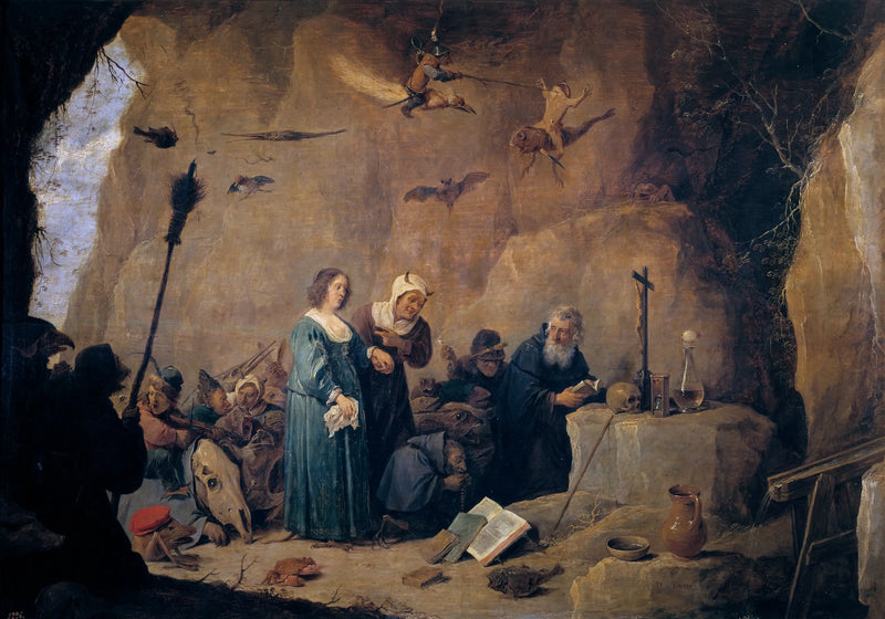 Die Versuchungen des heiligen Antonius Abt - David Teniers der Jüngere