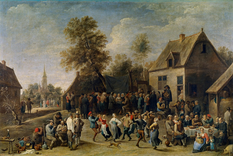 Landpartie - David Teniers der Jüngere