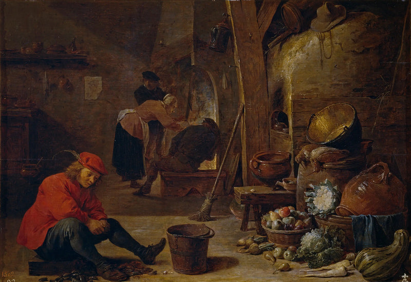 Die Küche - David Teniers der Jüngere