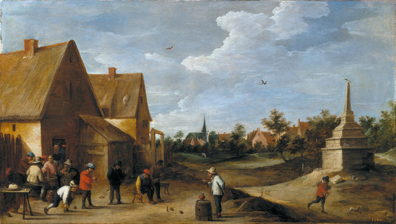 Das Kegelspiel - David Teniers der Jüngere