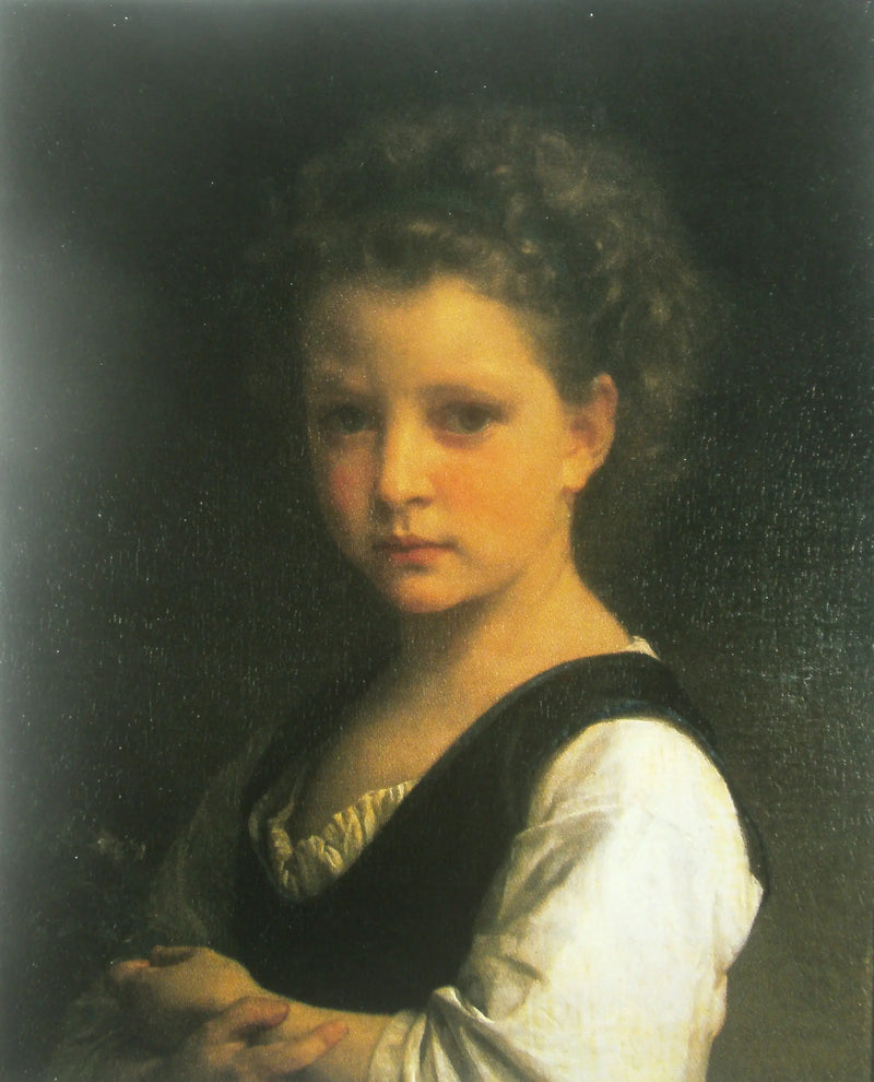 Mädchen mit Veilchen - Bouguereau