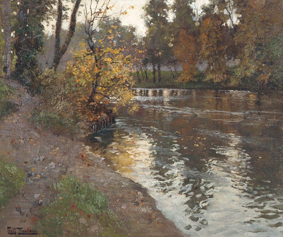 Landschaft - Frits Thaulow