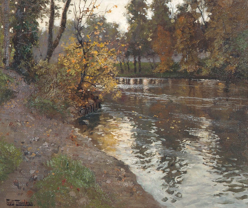 Landschaft - Frits Thaulow