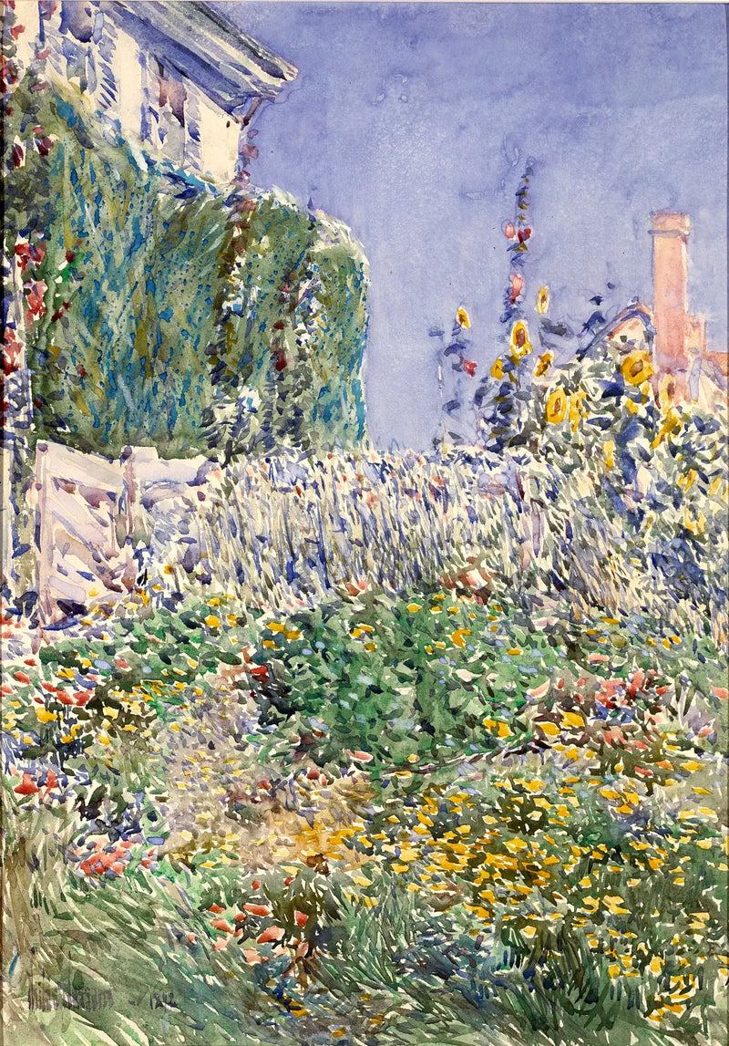 Der Garten von Thaxter - Childe Hassam