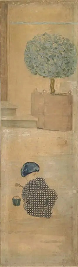 Das Kind mit der Sandpastete - Pierre Bonnard