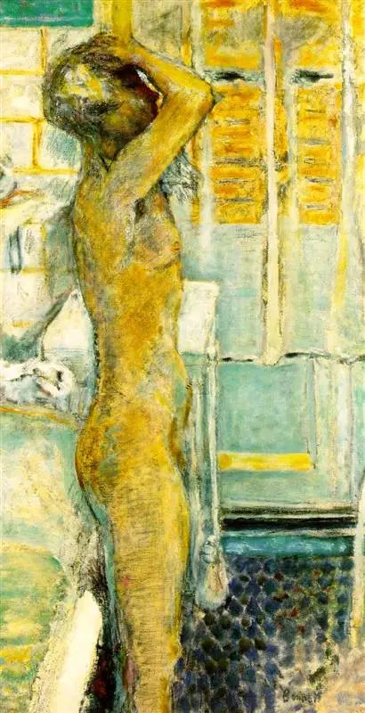 Der graue Akt - Pierre Bonnard