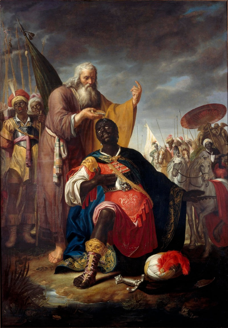 Le baptême de l'eunuque - Abraham Bloemaert