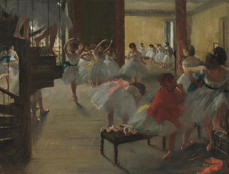 Der Tanzkurs - Edgar Degas