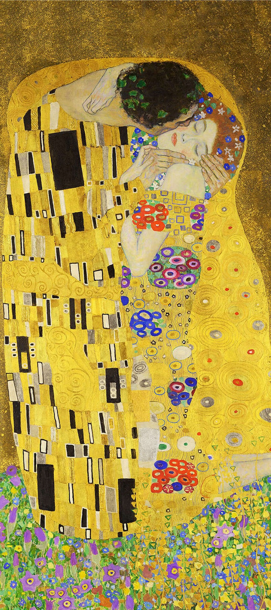 💛 Der Kuss (Detail II) – Gustav Klimt (1907–1908)