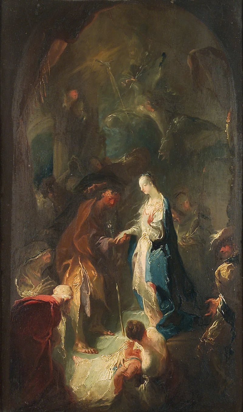 Le Mariage de la Vierge - Franz Anton Maulbertsch