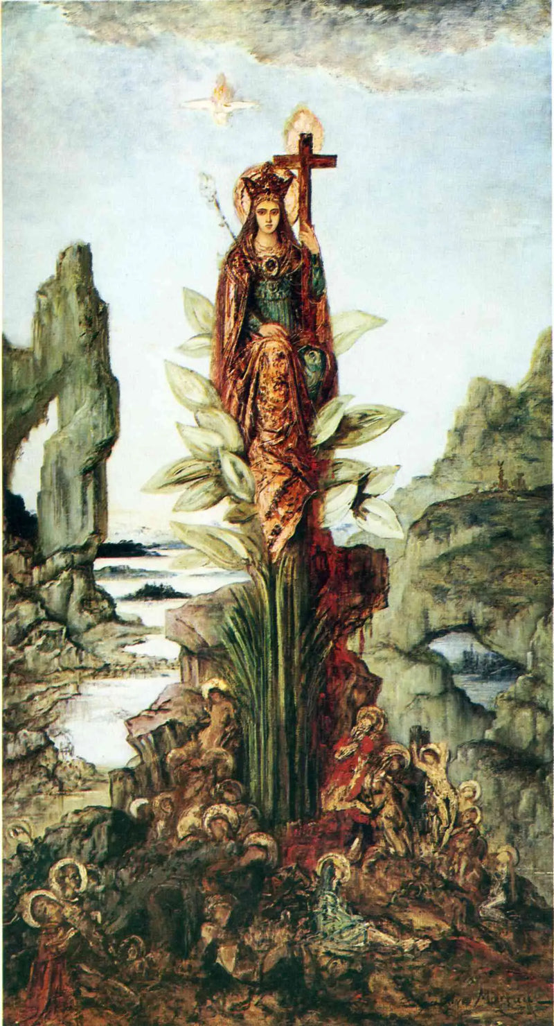 Mystischer Blumenstrauß - Gustave Moreau