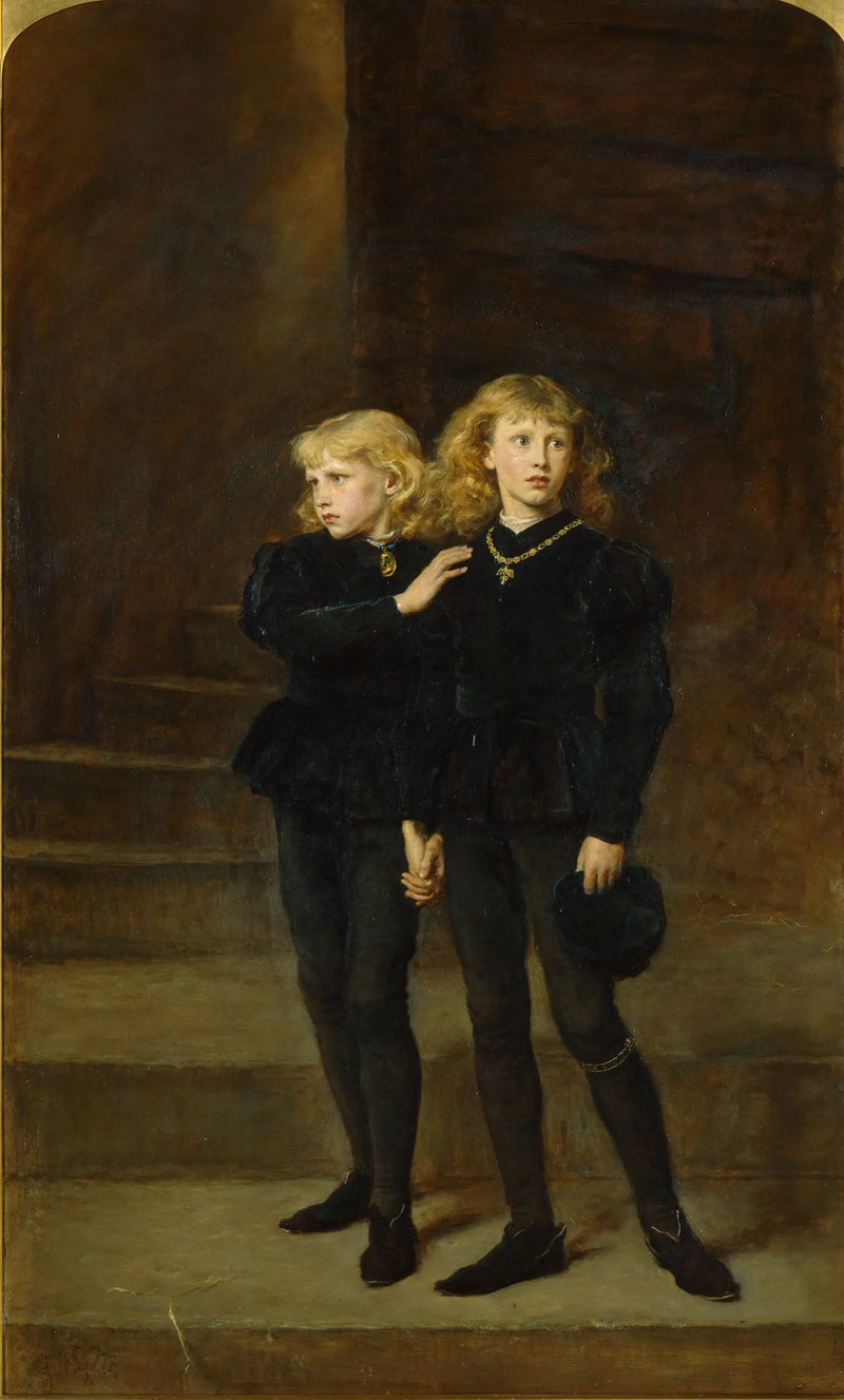 Die Prinzen im Turm - John Everett Millais
