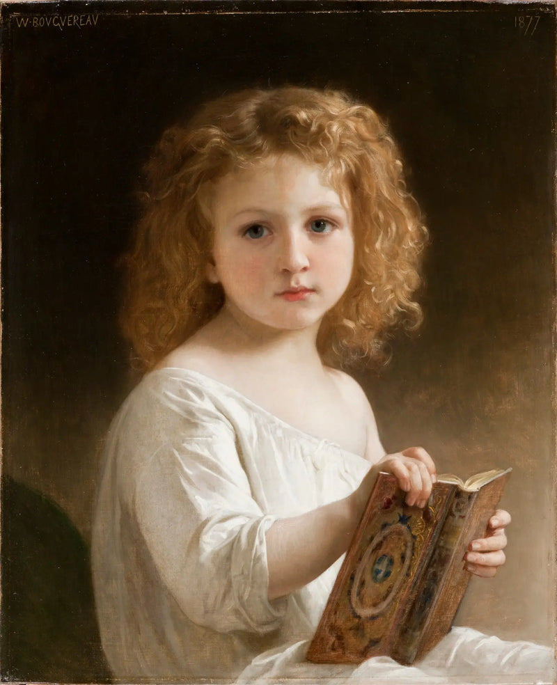 Das Geschichtsbuch - Bouguereau