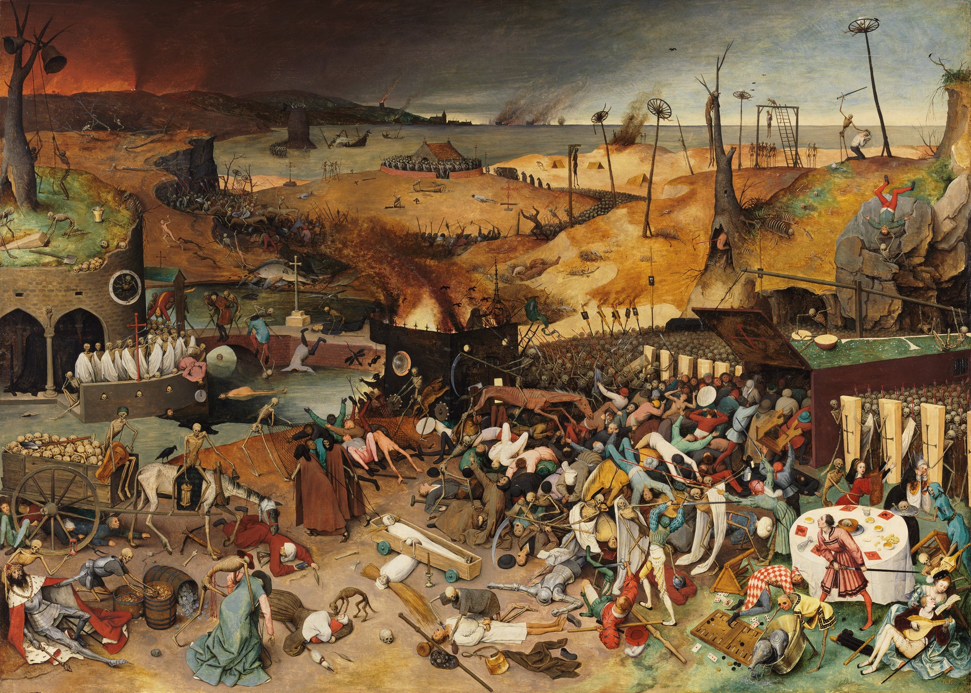 Der Triumph des Todes - Pieter Brueghel der Ältere