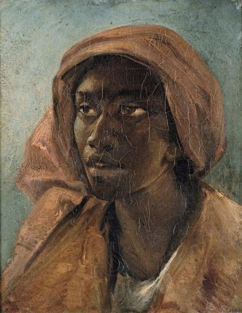 Porträt einer jungen Mischlingsfrau - Théodore Géricault