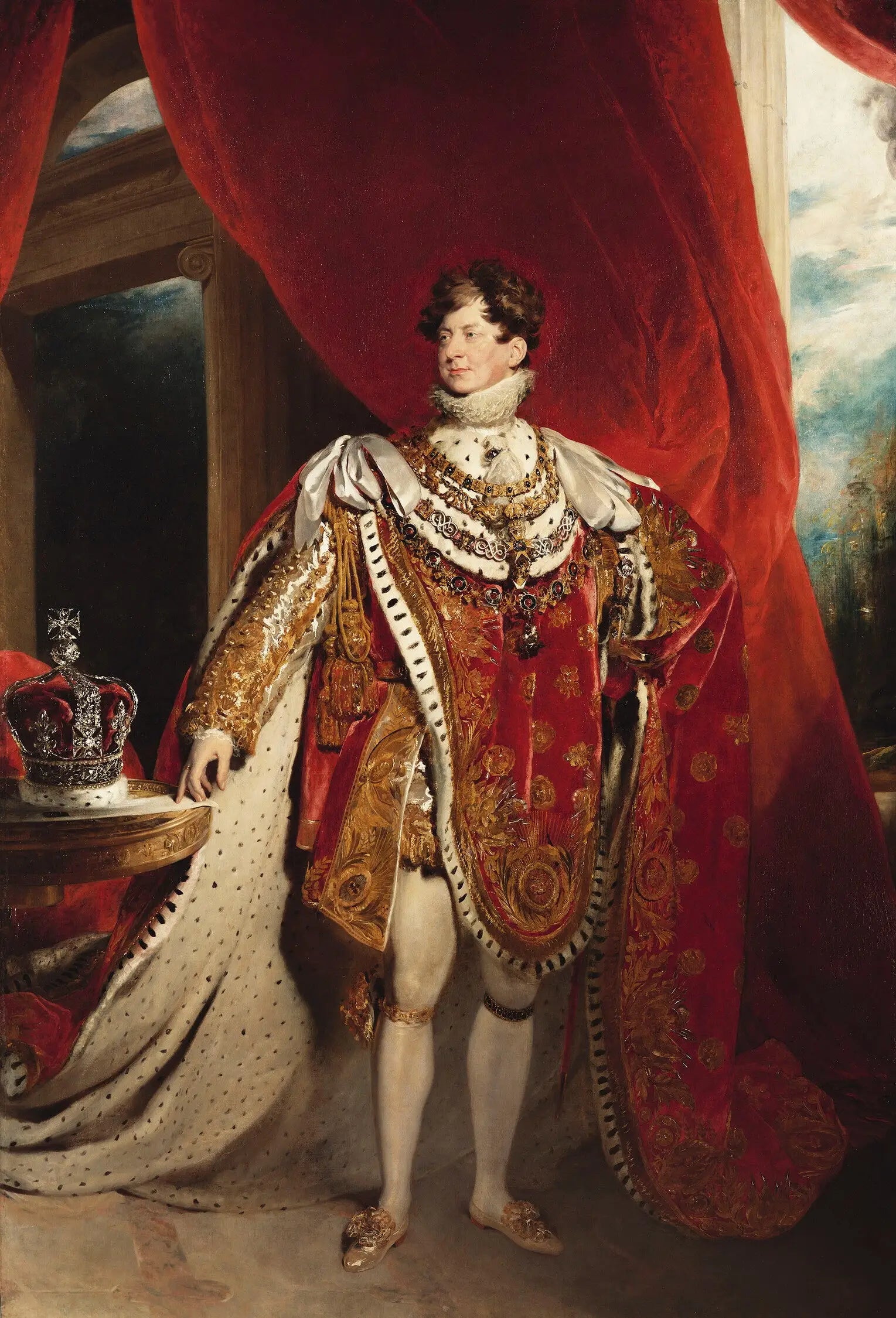 Georges IV (1762-1830) - Thomas Lawrence - Alpha Reproduction