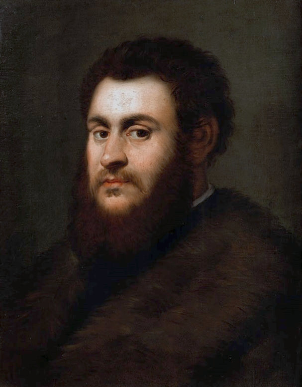 Portrait du roi Sigismond II Auguste portant un manteau garni de fourrure - Jacopo Tintoretto - Alpha Reproduction