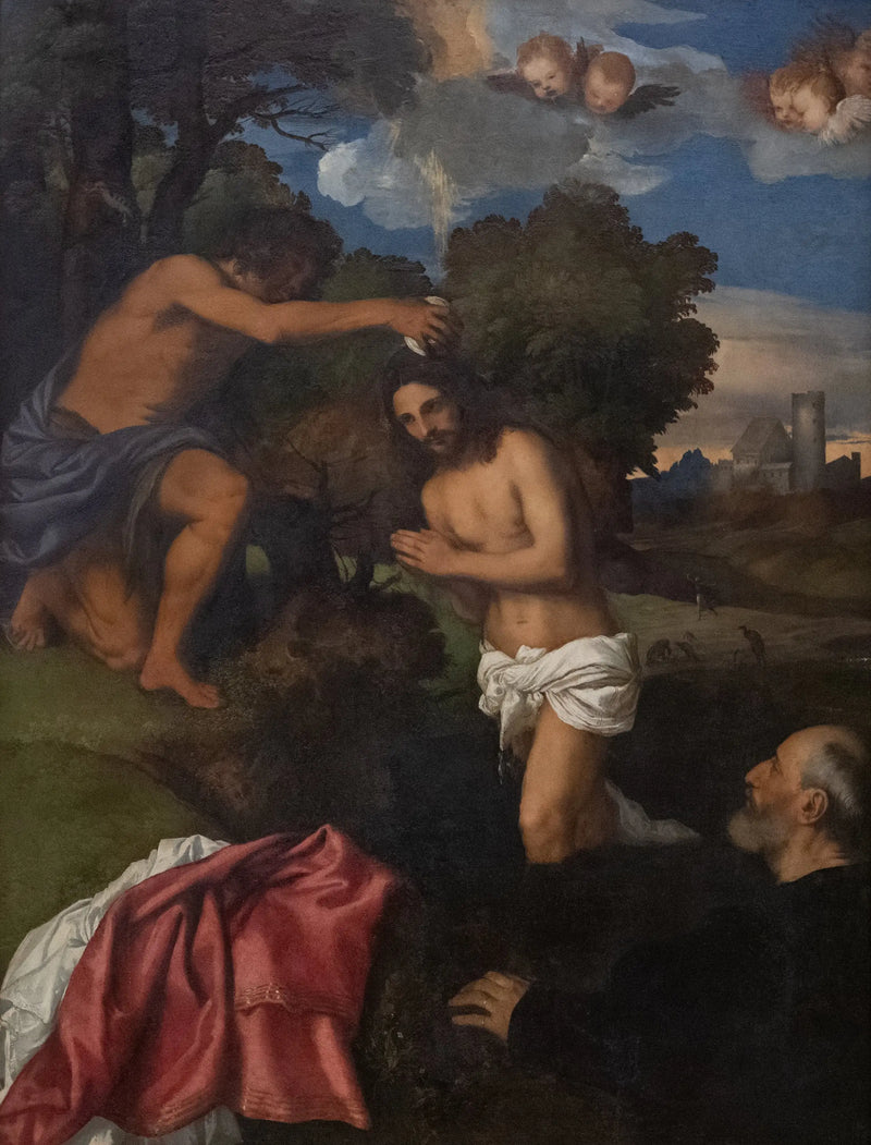 Die Taufe Christi - Titian