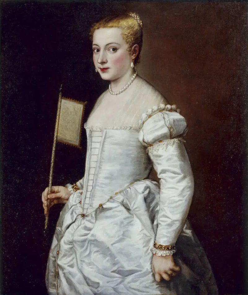 Mädchen mit Fächer - Titian