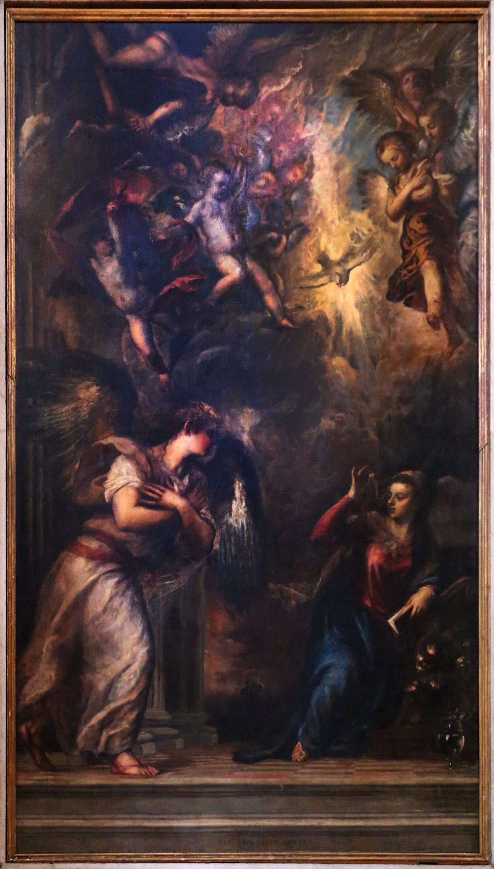 Annonciation - Titian - Alpha Reproduction