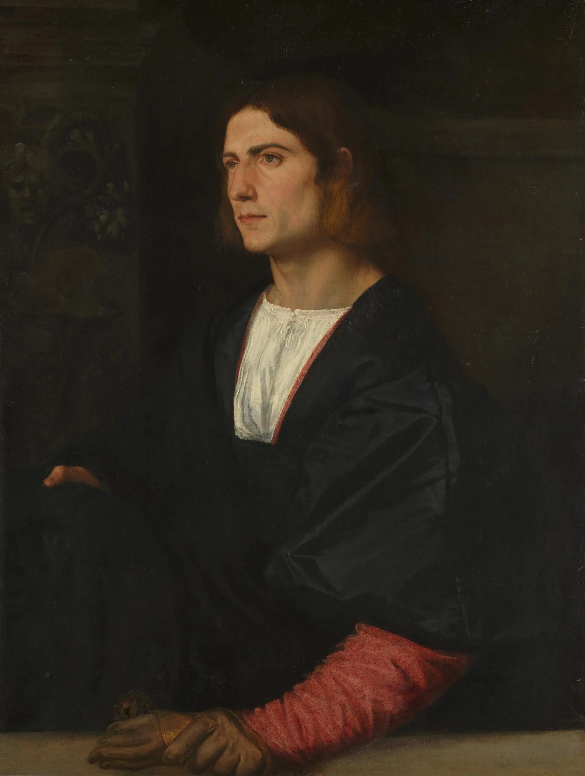 Portrait de jeune homme - Titian - Alpha Reproduction