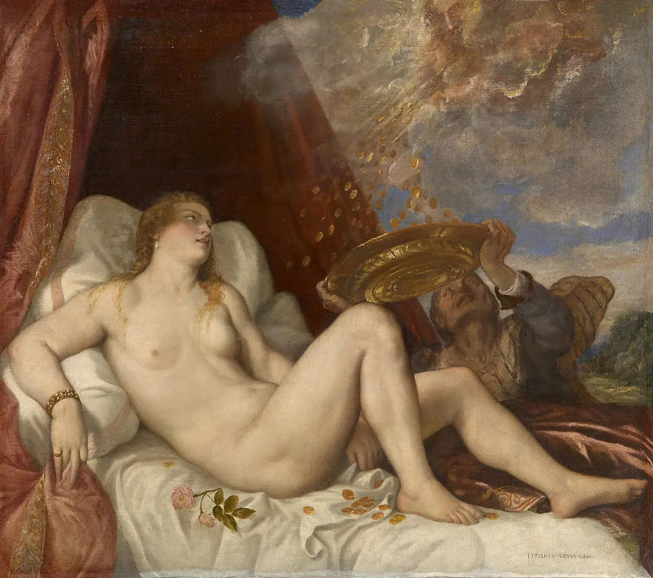 Danaé - Titian - Alpha Reproduction
