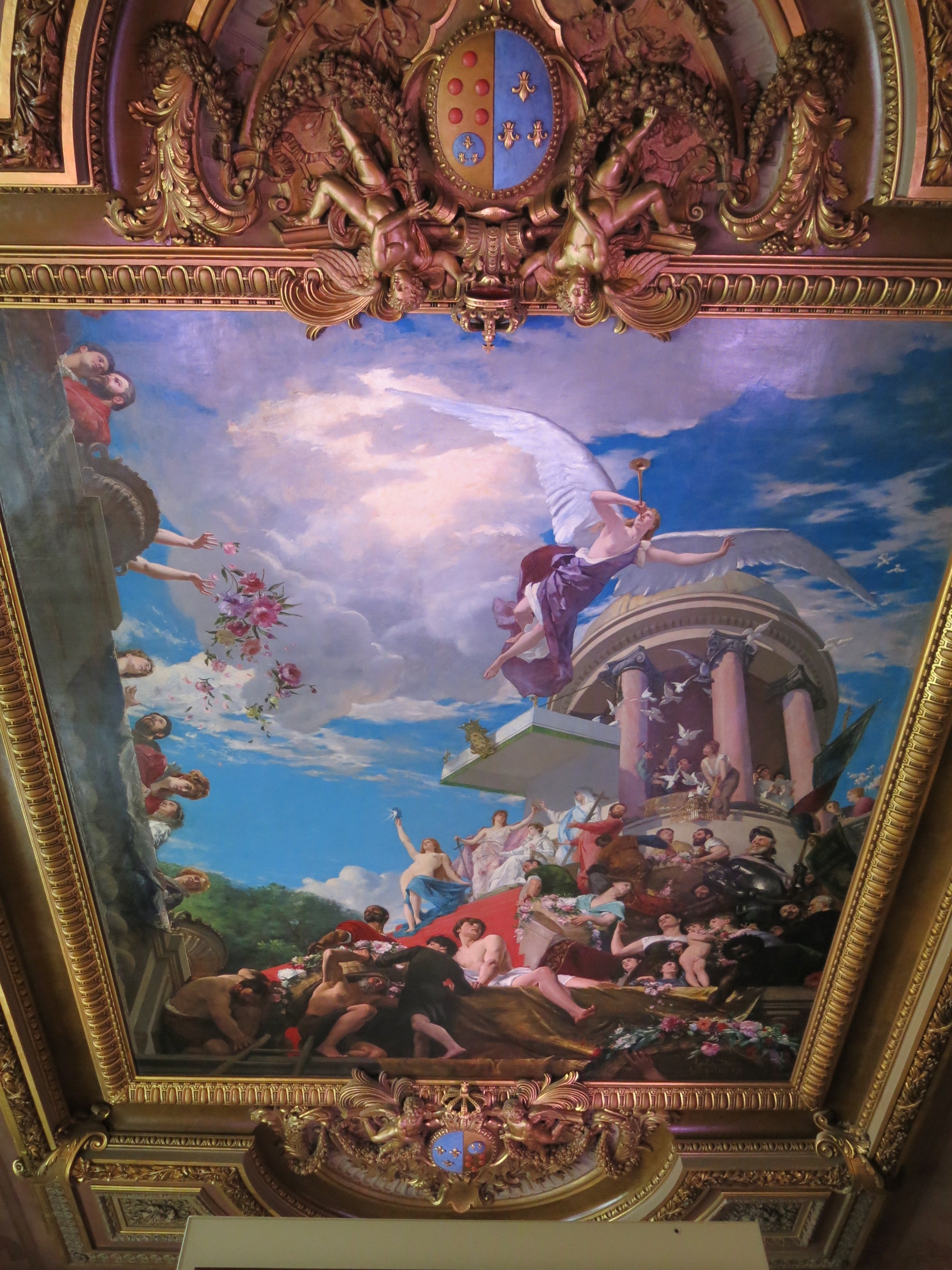 Plafond : Gloria Mariae Medicis - Carolus-Duran