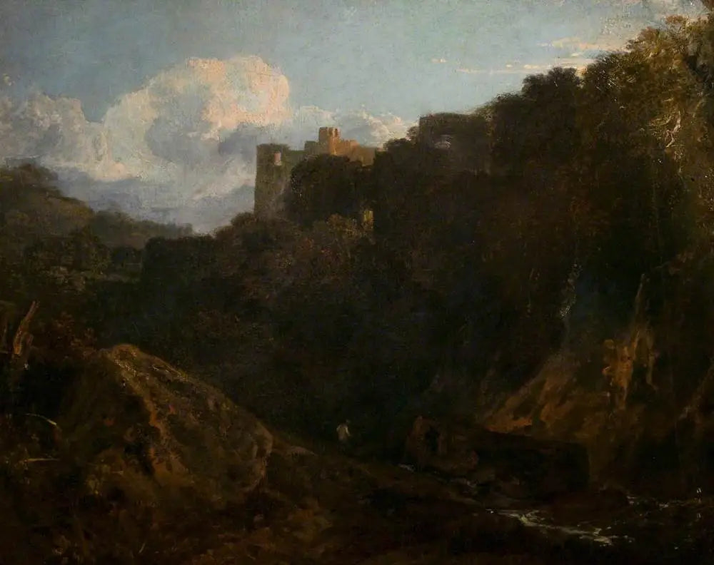 Reproduction du tableau « Cilgerran Castle - J. M. W. Turner » par Alpha Reproduction en peinture à l’huile
