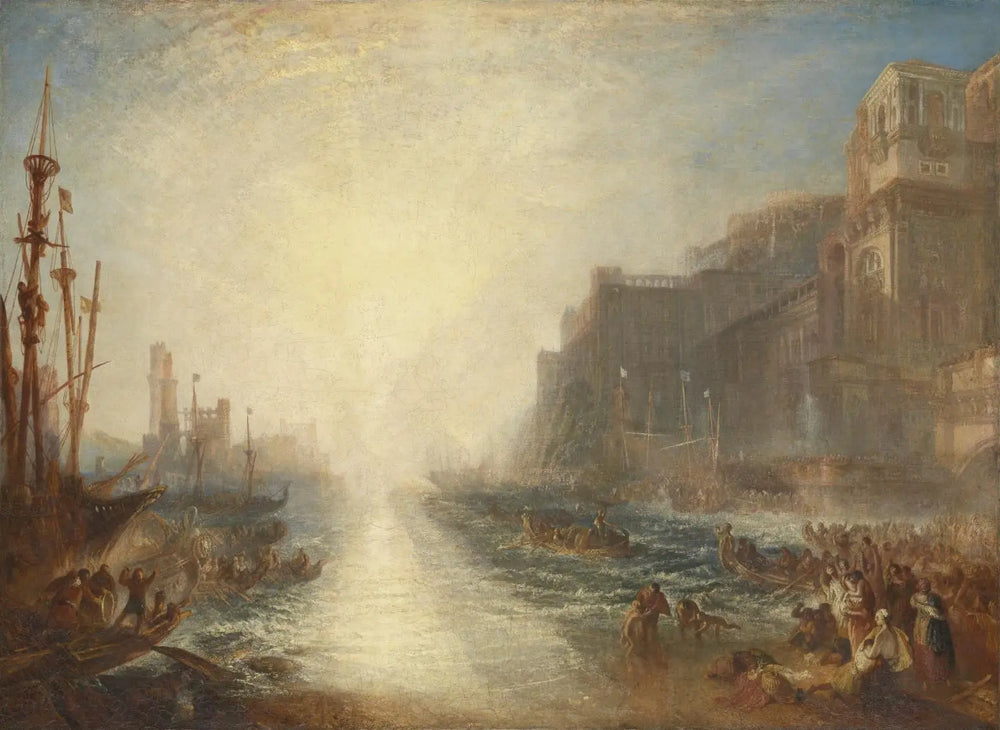 Reproduction du tableau « Regulus - J. M. W. Turner » par Alpha Reproduction en peinture à l’huile