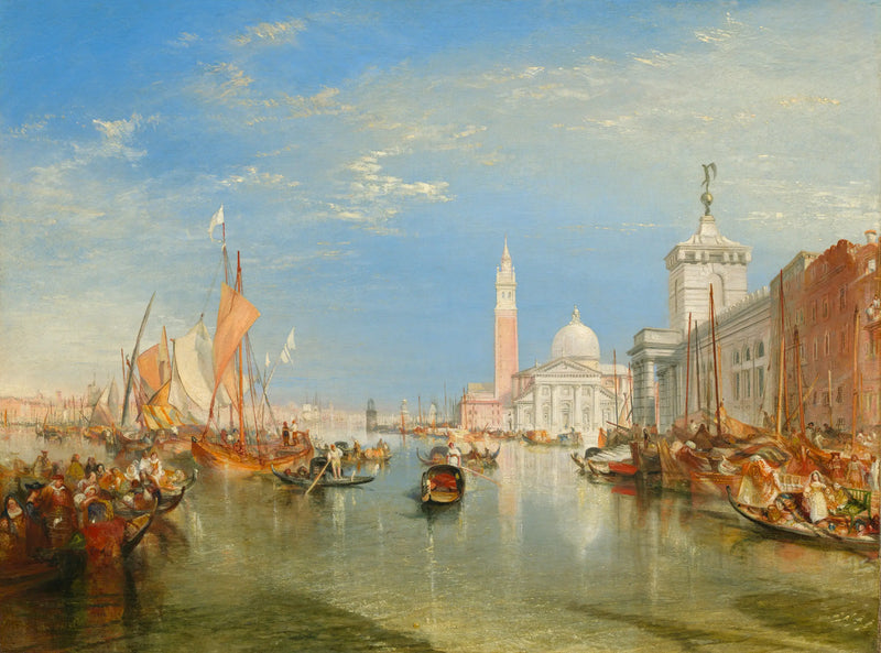 Venedig, die Dogana und San Giorgio Maggiore - J. M. W. Turner