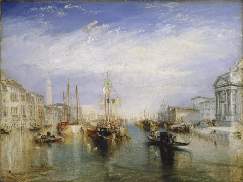 Venedig, Blick vom Vorbau der Madonna della Salute - J. M. W. Turner