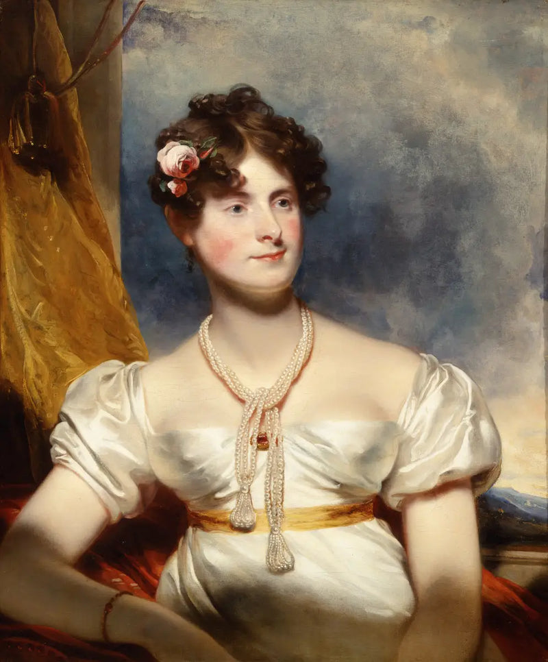 Portrait einer Unbekannten - Thomas Lawrence