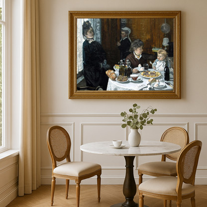 🍽️ Das Mittagessen – Claude Monet (1868–1869)