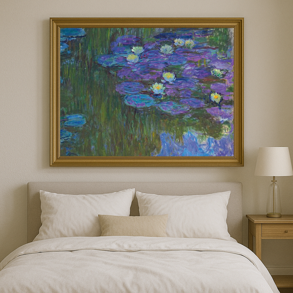 Die blühenden Seerosen (1914-1917) - Claude Monet
