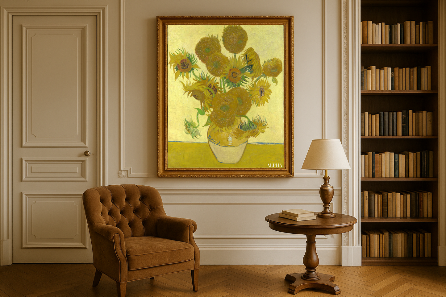 🌻 Vase mit fünfzehn Sonnenblumen – Vincent van Gogh (1888)