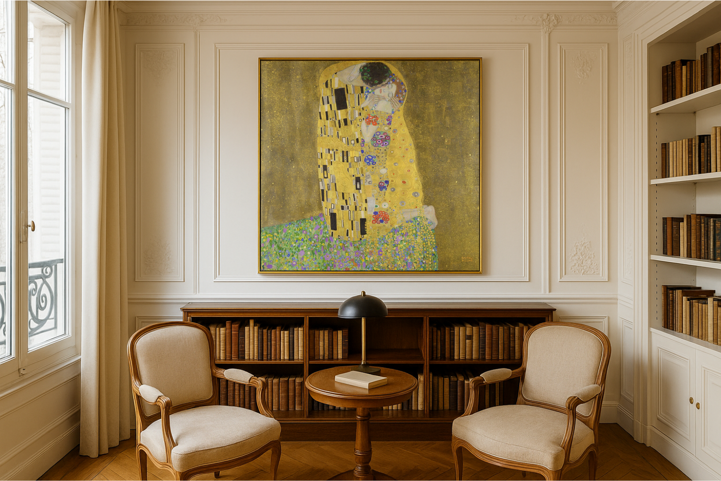 💛 Der Kuss – Gustav Klimt (1907–1908)