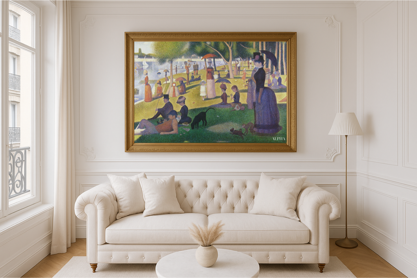 Ein Sonntagnachmittag auf der Insel Grande Jatte – Georges Seurat