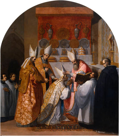 Le pape Alexandre III consacre Anthelm de Chignin évêque de Belley - Vincenzo Carducci