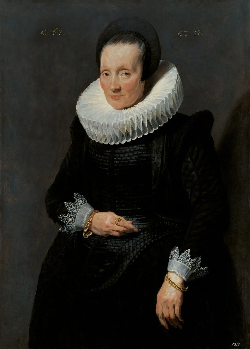 Portrait einer Frau, 1618 - Antoine van Dyck