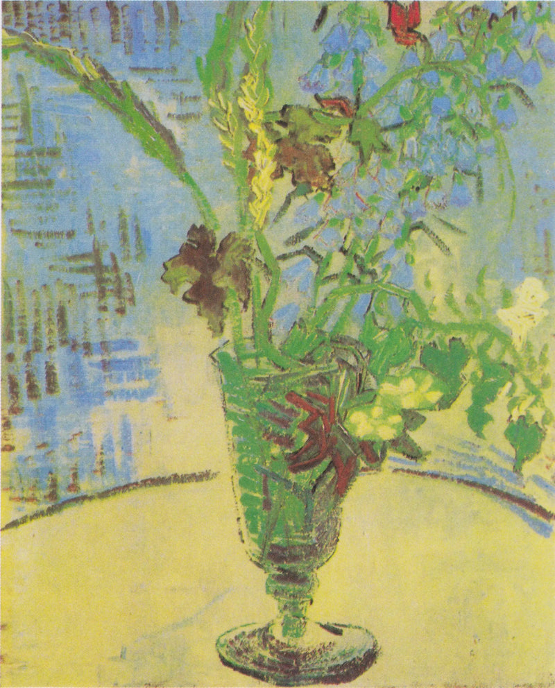 Blumen in einem Glas - Vincent van Gogh