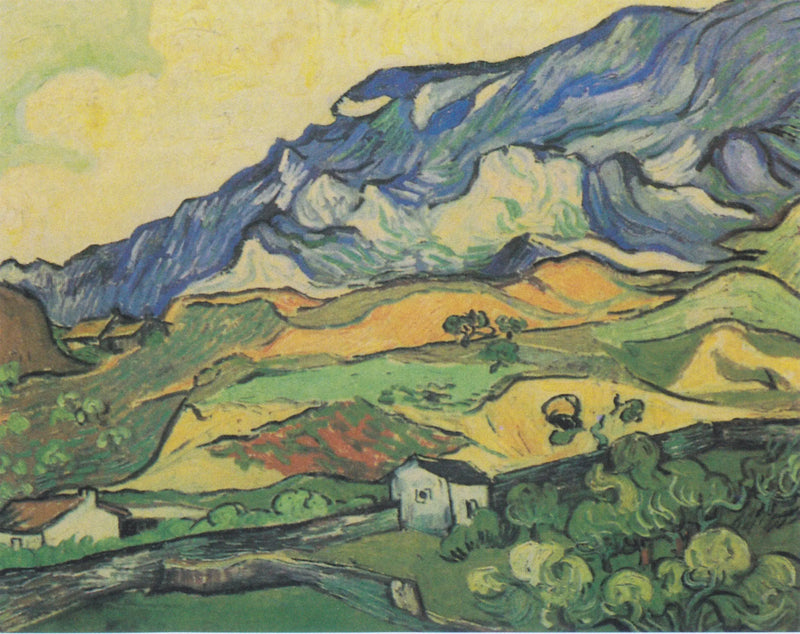 Die Alpilles - Vincent van Gogh